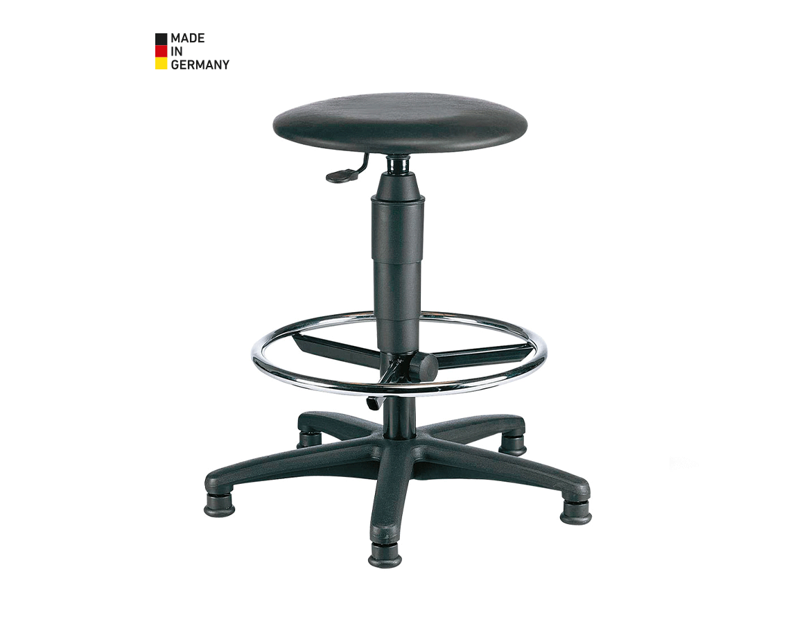 Drehhocker, Kunstleder