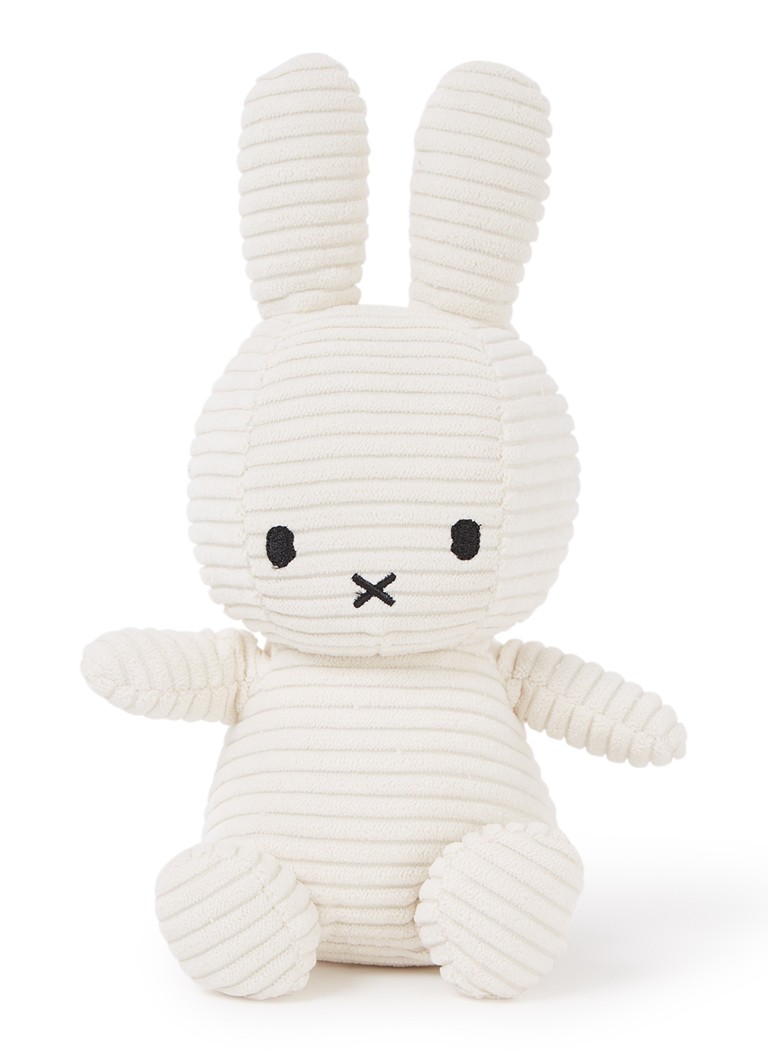 Miffy-pehmolelu, joka on valmistettu samettikankaasta