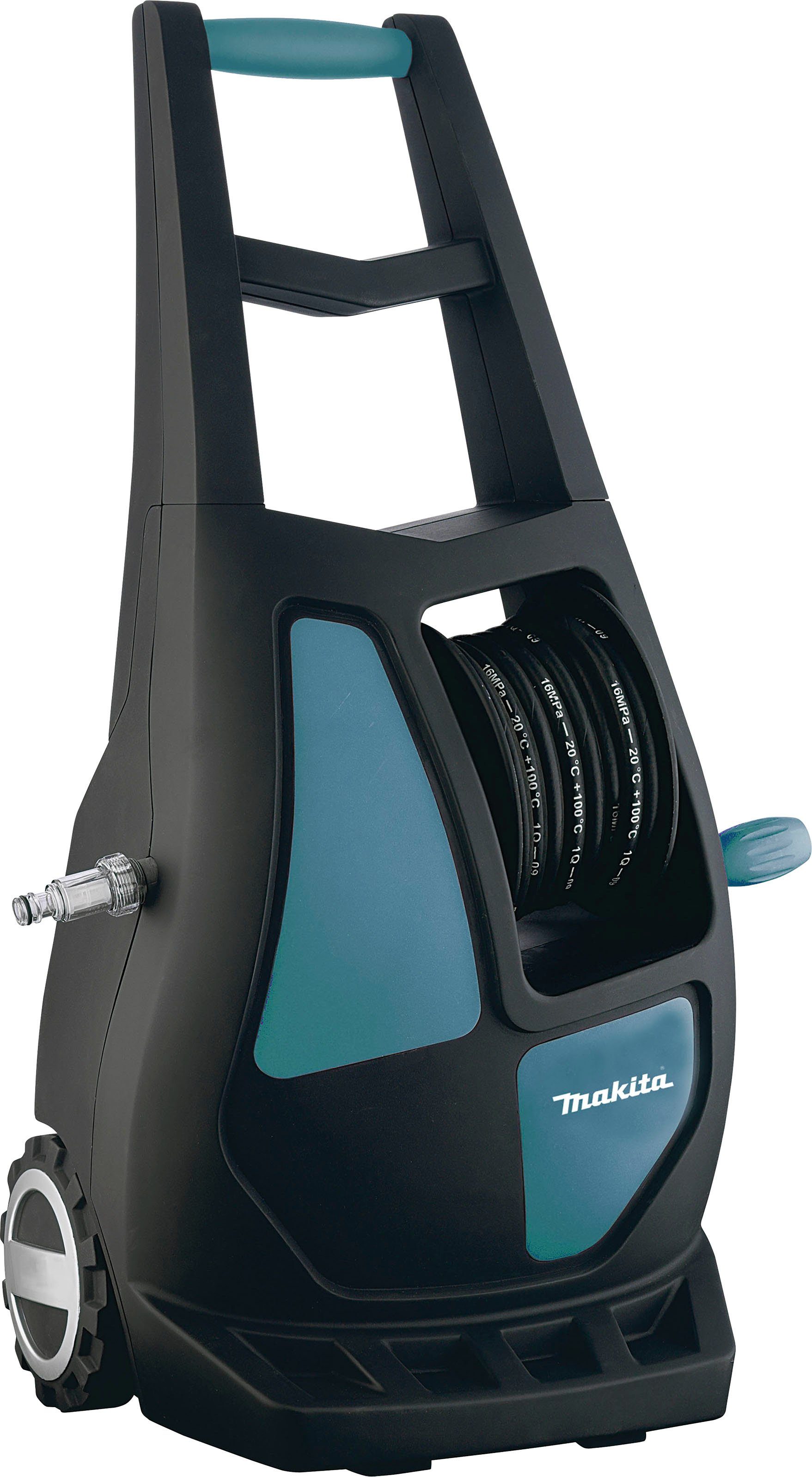 Makita Hochdruckreiniger HW132, Druck max: 140 bar, 2100 W, Fördermenge max: 420 l/h, 2100 Watt, 140 bar