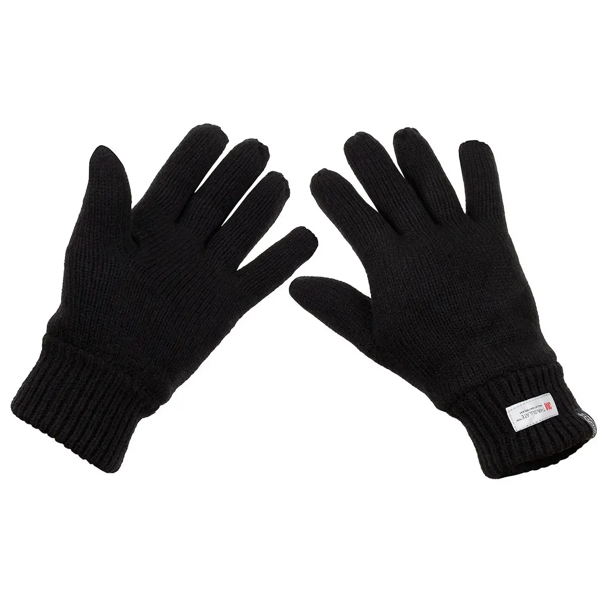 Strickhandschuhe Thinsulate schwarz