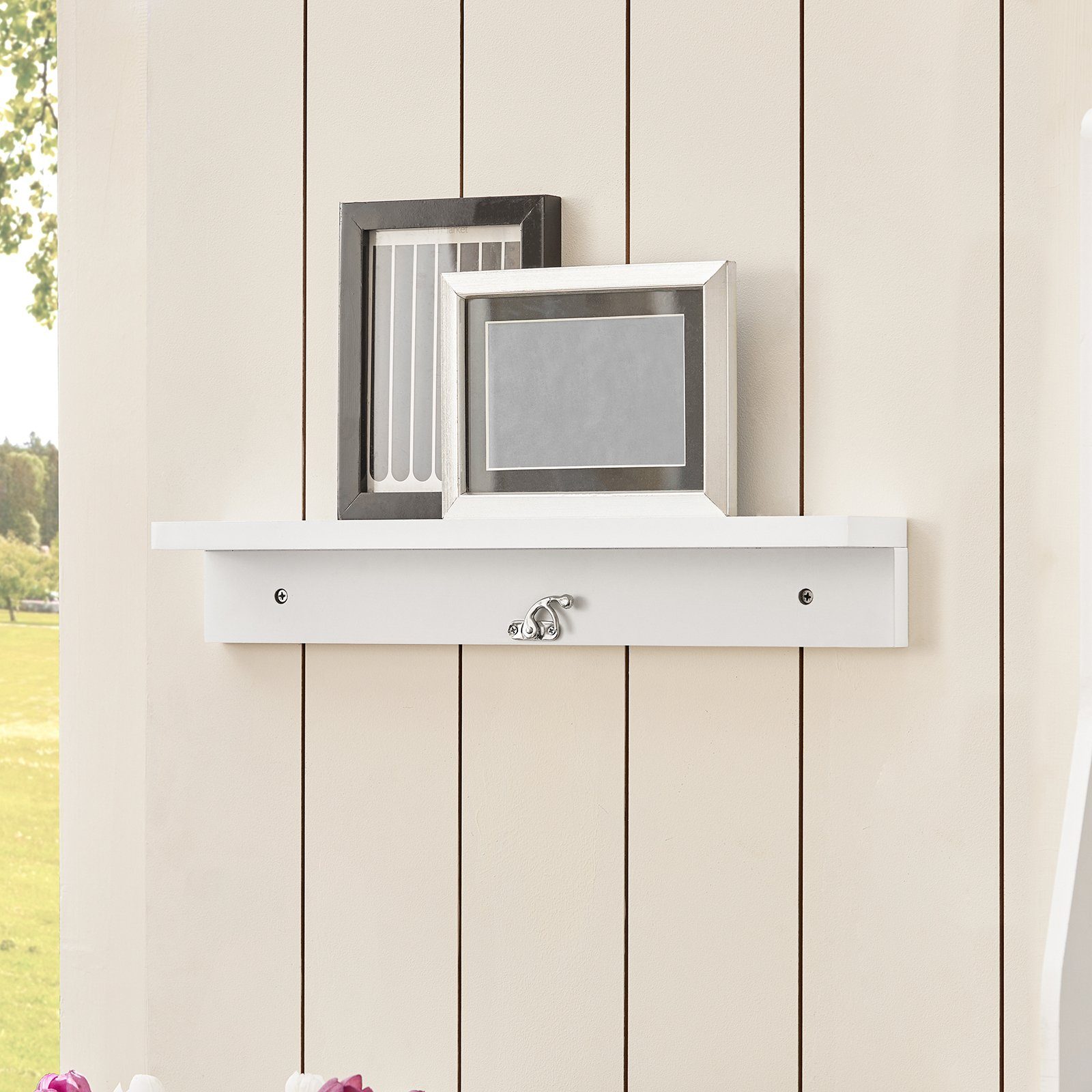 SoBuy Klapptisch FWT20, Wandtisch mit Tafel Esstisch Küchentisch Memoboard