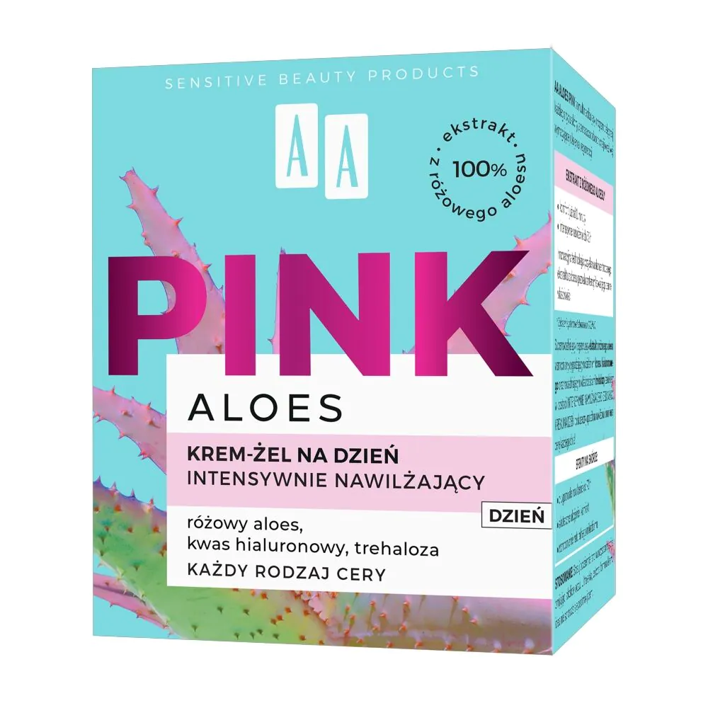 AA Aloes Pink Intensivt Fugtgivende Gel Dagcreme