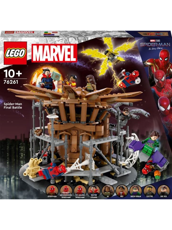 LEGO Marvel Super Heroes Spider-Mans großer Showdown in Mehrfarbig ab 10 Jahre günstig kaufen onesize