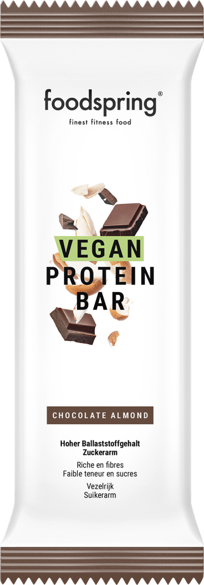 Proteinriegel Chocolate Almond, vegan, 60 g
