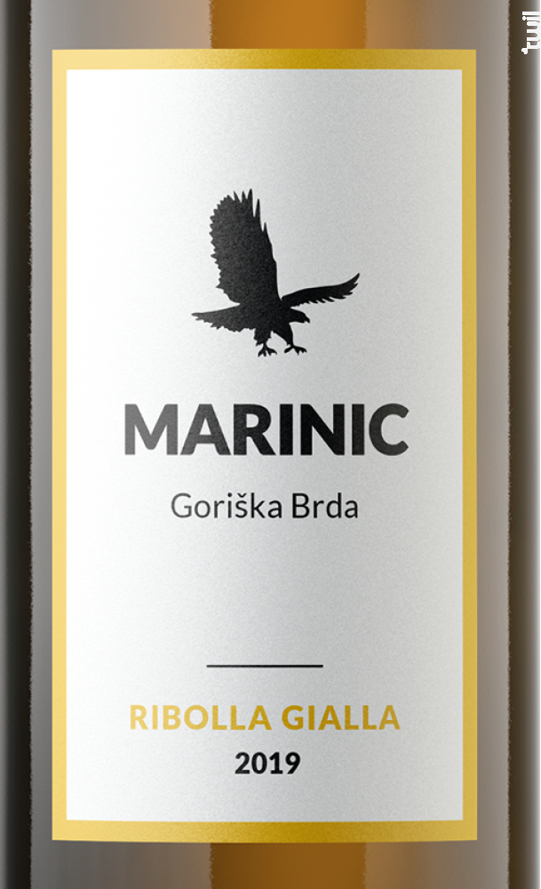 Marinic Ribolla Gialla Marinic Vin Blanc●Goriska Brda ZGP 2020 75cl