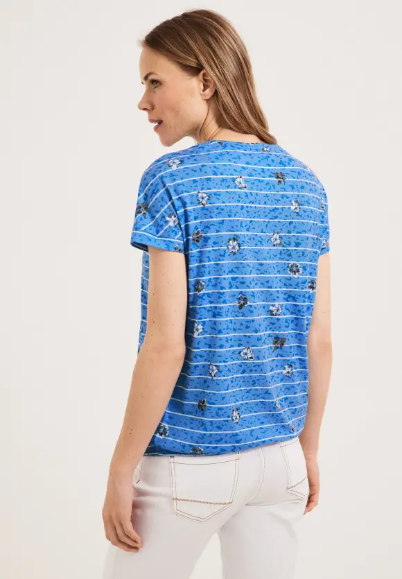 CECIL Burn Out T-Shirt mit Print