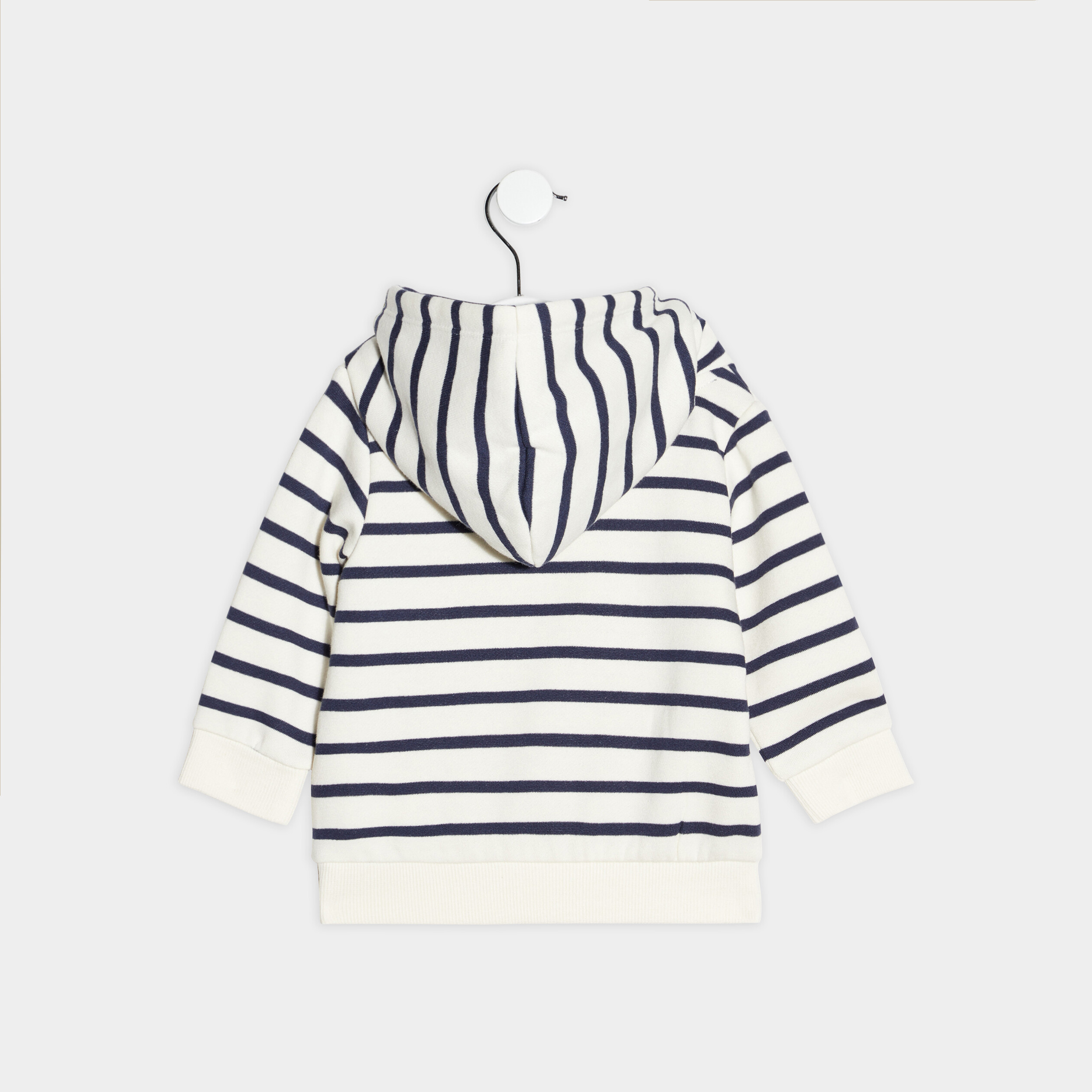 Sweat à capuche hoodie Creeks bleu marine bébé garçon | La Halle