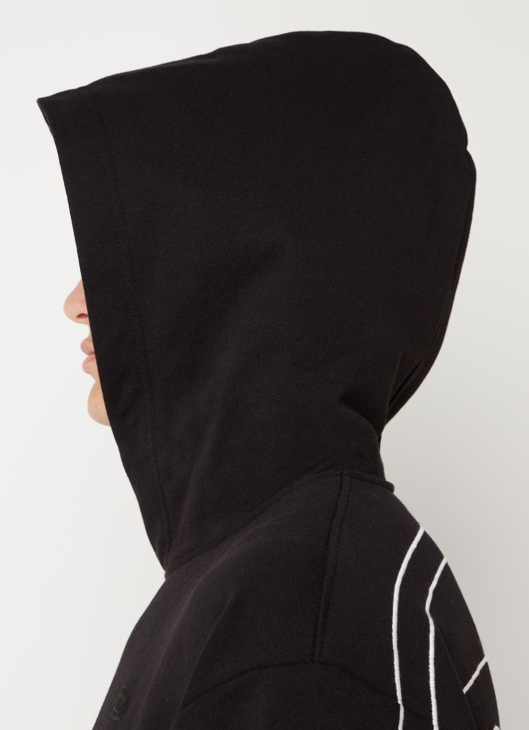 Diesel Hoodie with back print and logo embroidery