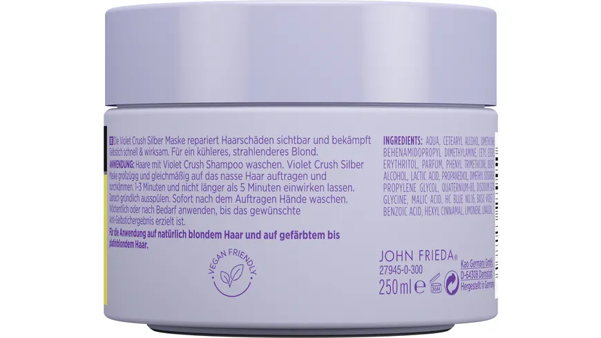 JohnFrieda Violet Crush Silber Maske 250 ml