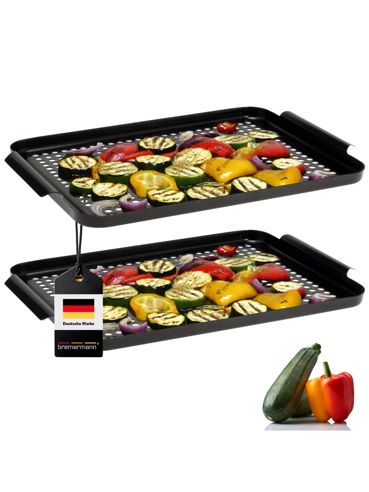 bremermann 2-er-Set Grillplatte günstig kaufen onesize