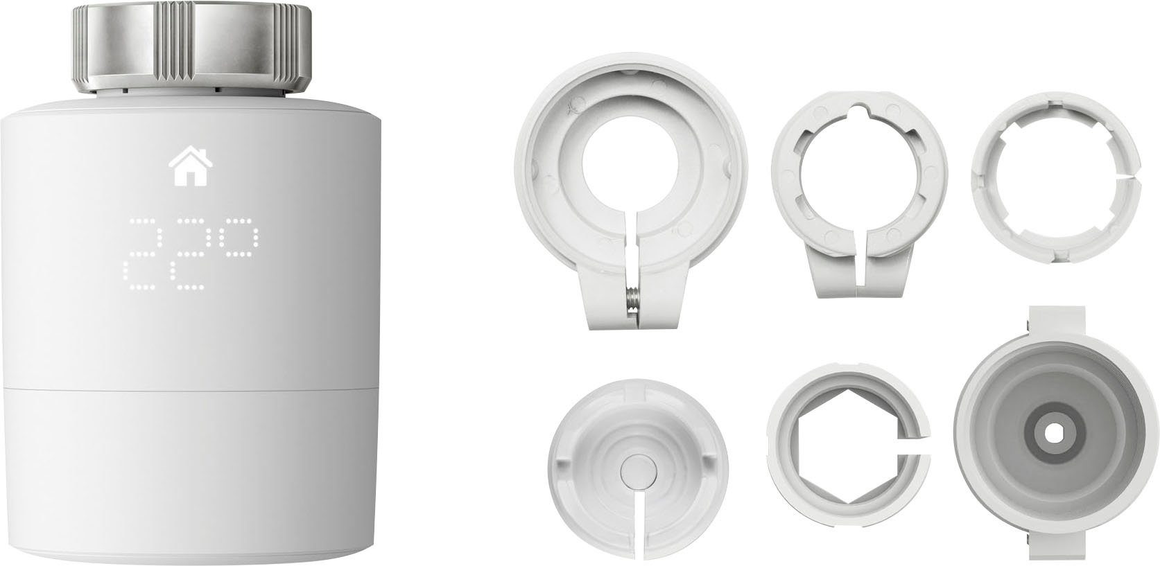 Tado Heizkörperthermostat Smartes Heizkörper-Thermostat - 5er Pack, zur Einzelraumsteuerung, (Packung, 5 St)