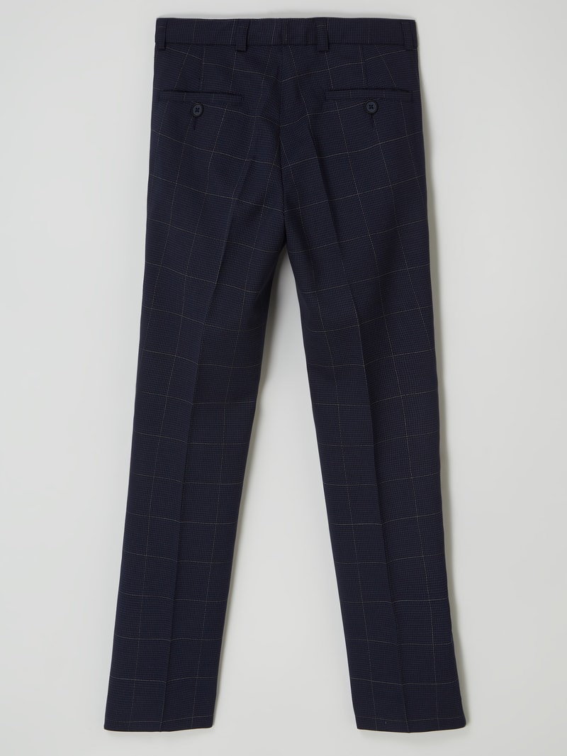 Super Slim Fit Hose mit Stretch-Anteil in blau