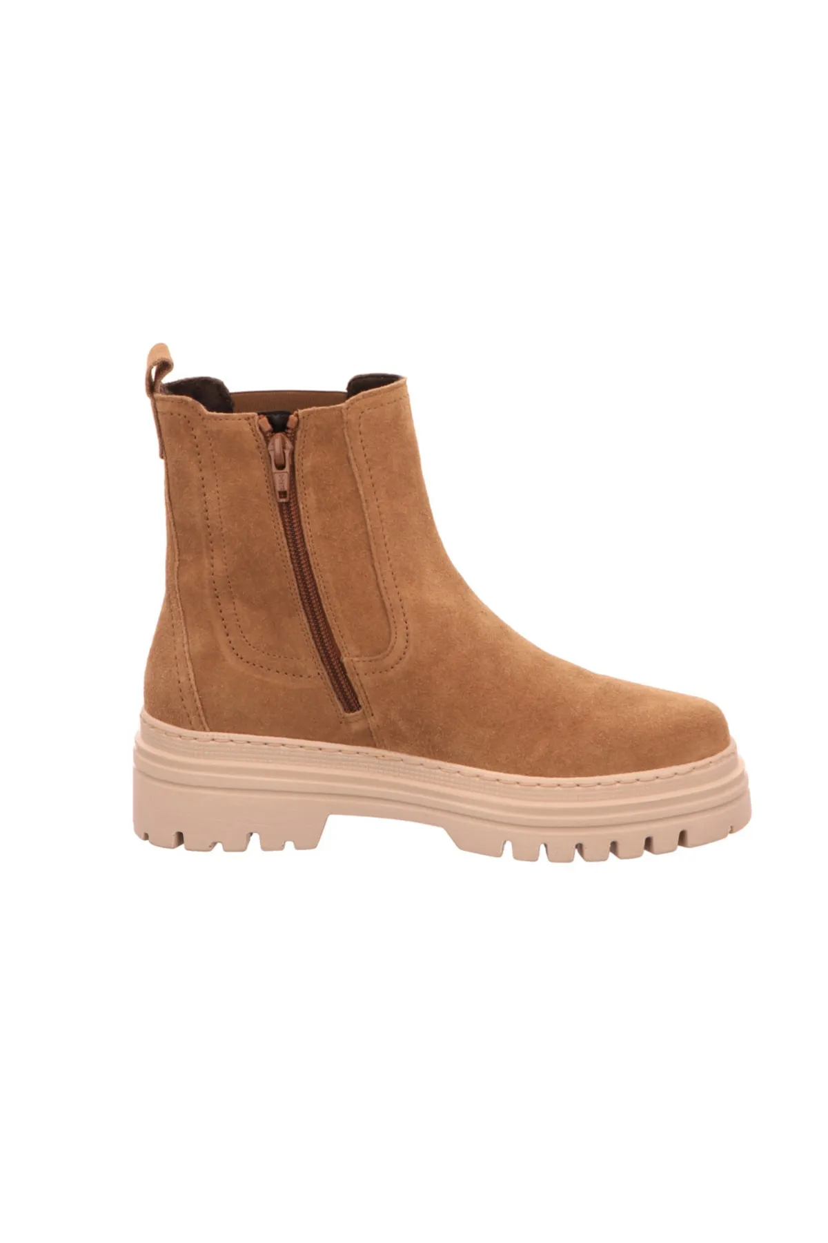 GABOR  Stiefelette - Braun - Flacher Absatz