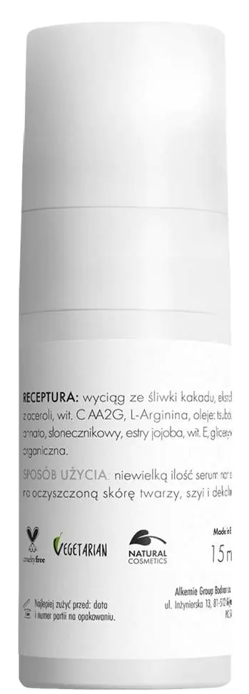Alkmie Wake-Up Shot! Serum s trostrukim vitaminom C, 15 ml
