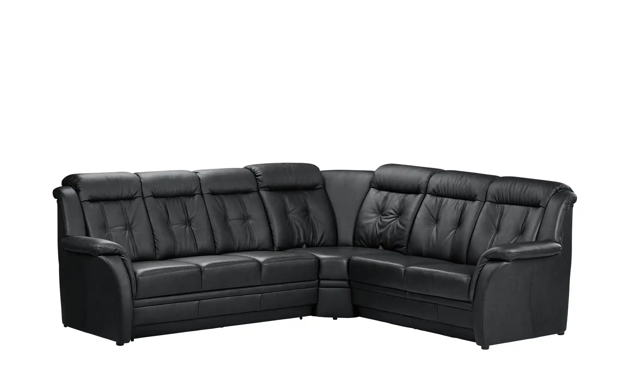 Polstermöbel Oelsa Komfort-Ecksofa aus Leder Andorra