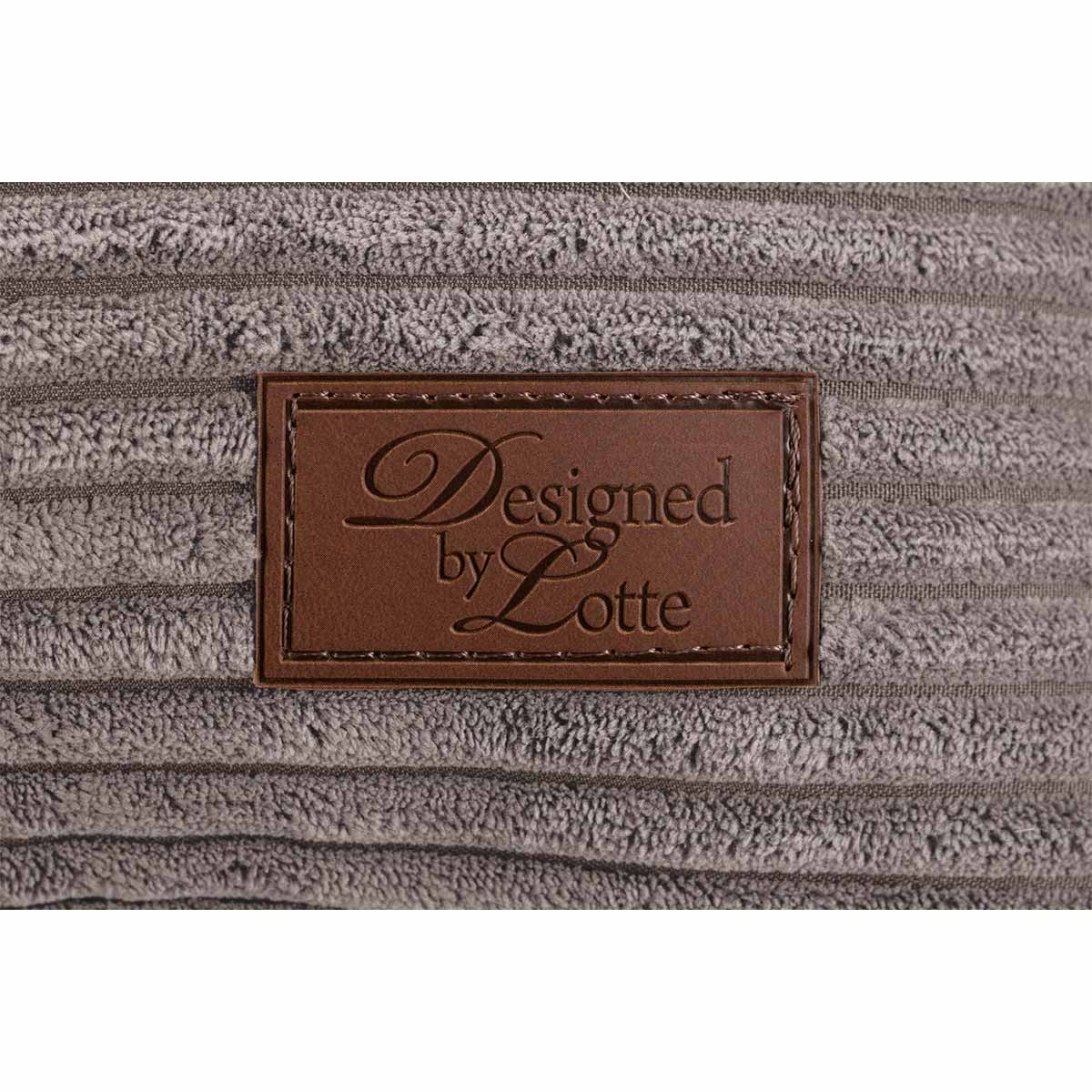 Designed by Lotte Hundekissen Ribbed Braun kaufen bei ZooRoyal