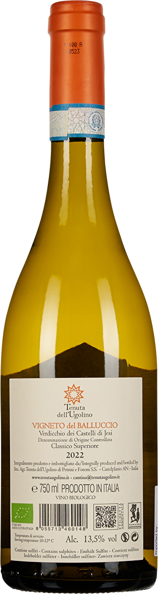 Tenuta dell’Ugolino Vigneto del Balluccio Verdicchio dei Castelli di Jesi Classico Superiore 2022