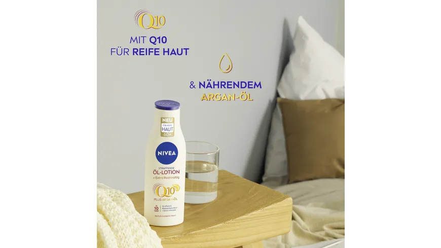 NIVEA Body Straffende Öl-Lotion Q10  Extra Reichhaltig 250 ml