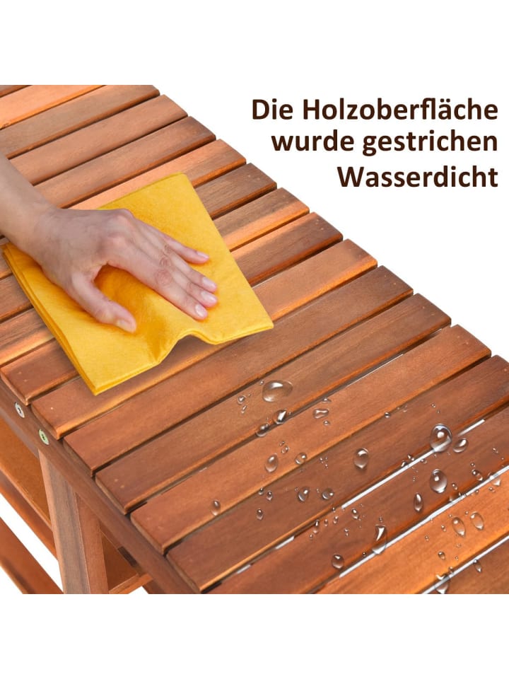 COSTWAY Schuhregal mit Sitzbank 87x28x45cm in Braun günstig kaufen onesize