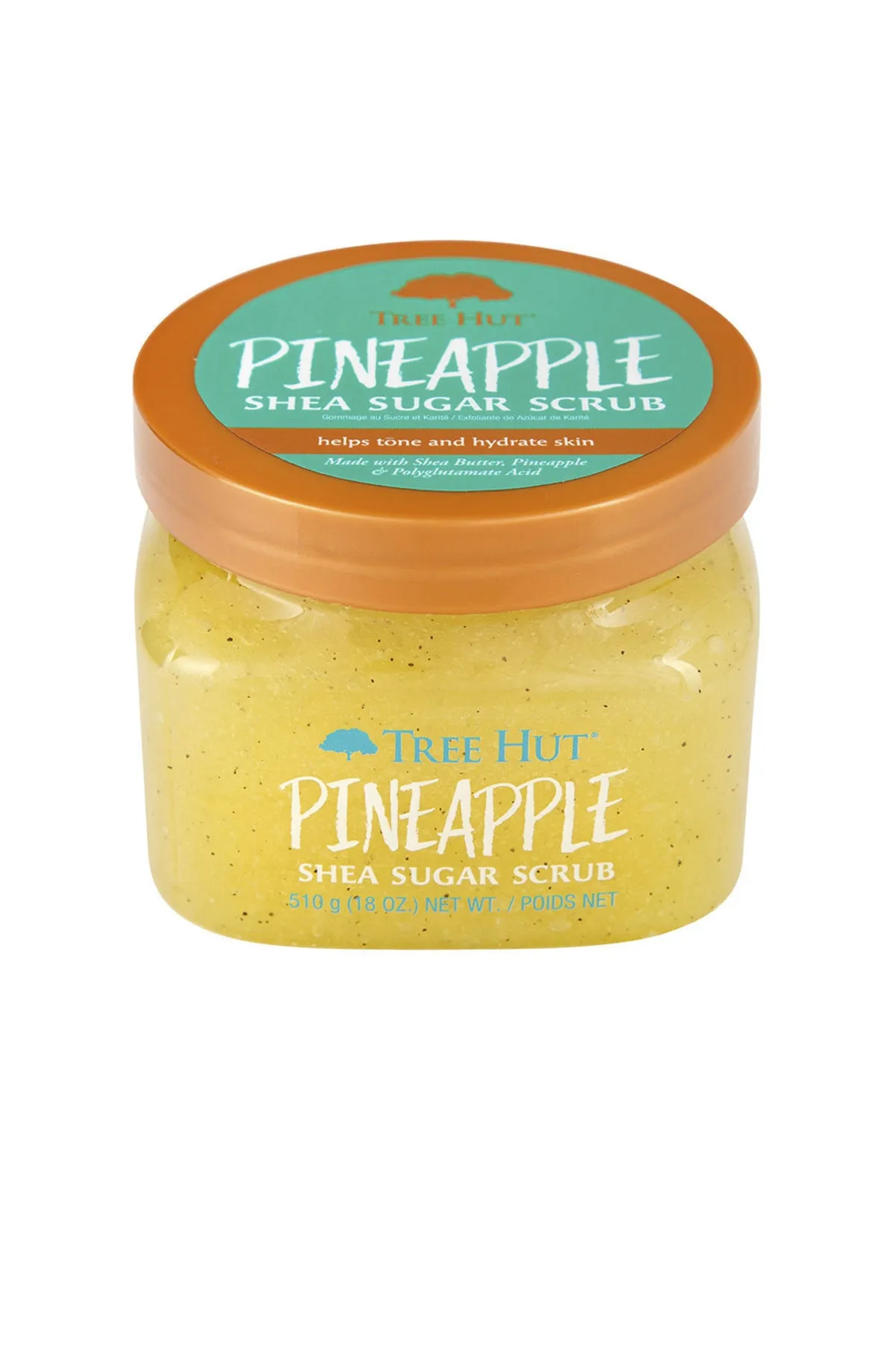 TreeHut  Ananas-Zucker-Peeling 510 Gr 510 g