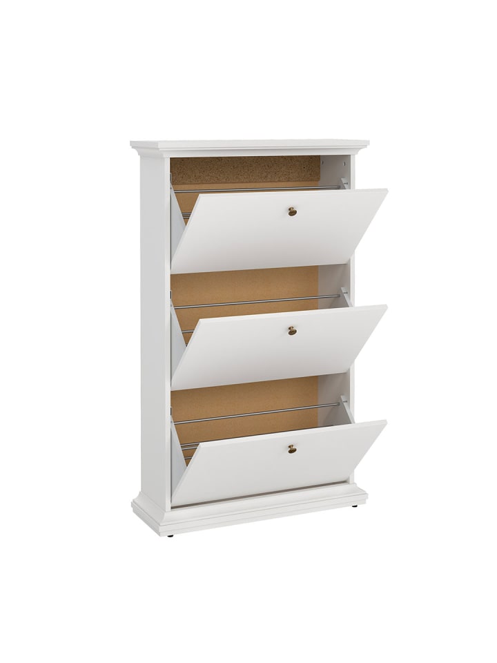 ebuy24 Schuhschrank Venedig Weiß 78 x 28 cm günstig kaufen onesize