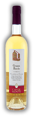 Ca de Monte Grappa Barolo Invecchiata in Barrique Ca de Monte Grappa Barolo Invecchiata in Barrique  0,7	 Liter - Vol 40%