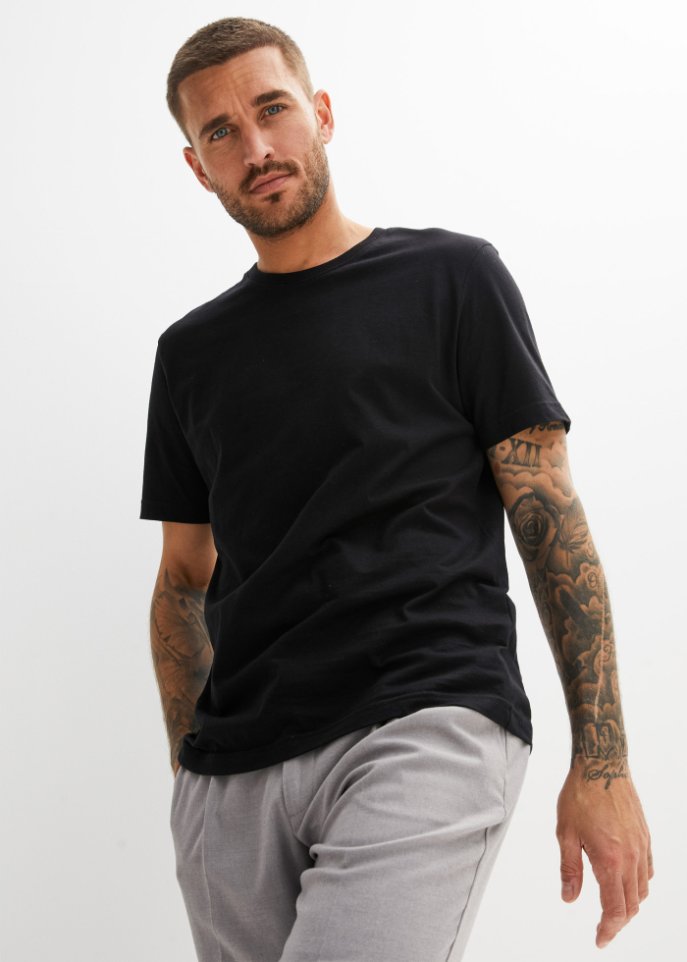 T-Shirt (2er Pack) aus Bio Baumwolle