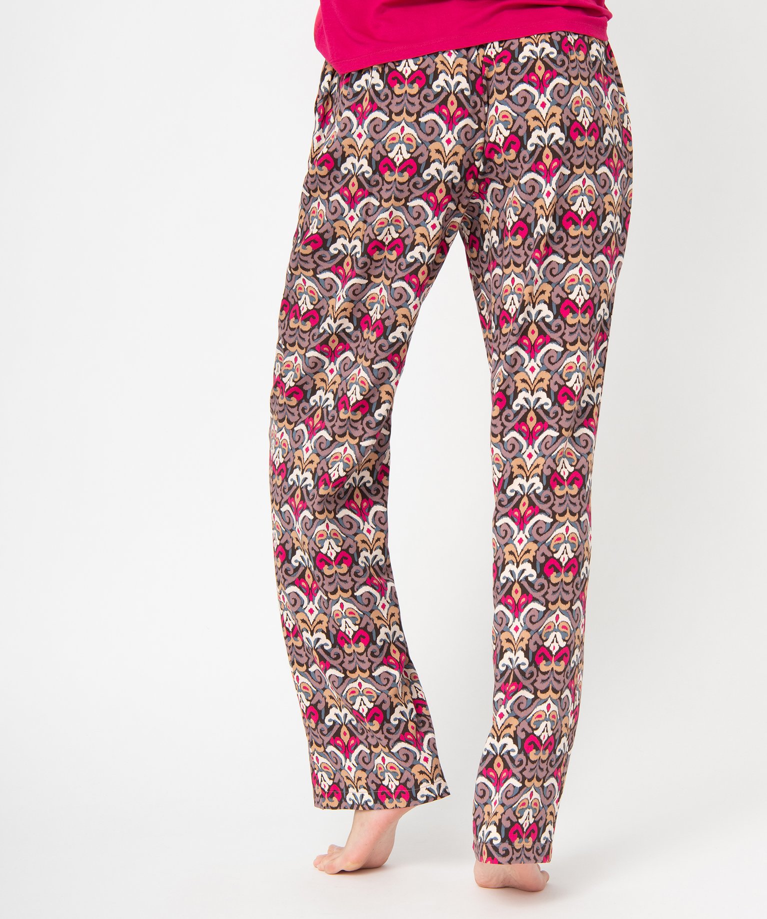 Pantalon de pyjama femme imprimé multicolore | GEMO