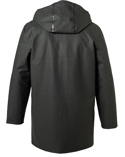 STUTTERHEIM, Regenmantel, PVC wasserdicht, graublau