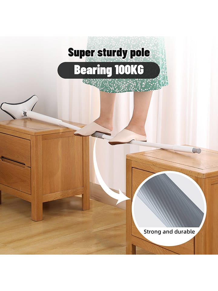 Joybos Bodenwischer in Weiß/ Grau - (H)125 cm günstig kaufen onesize