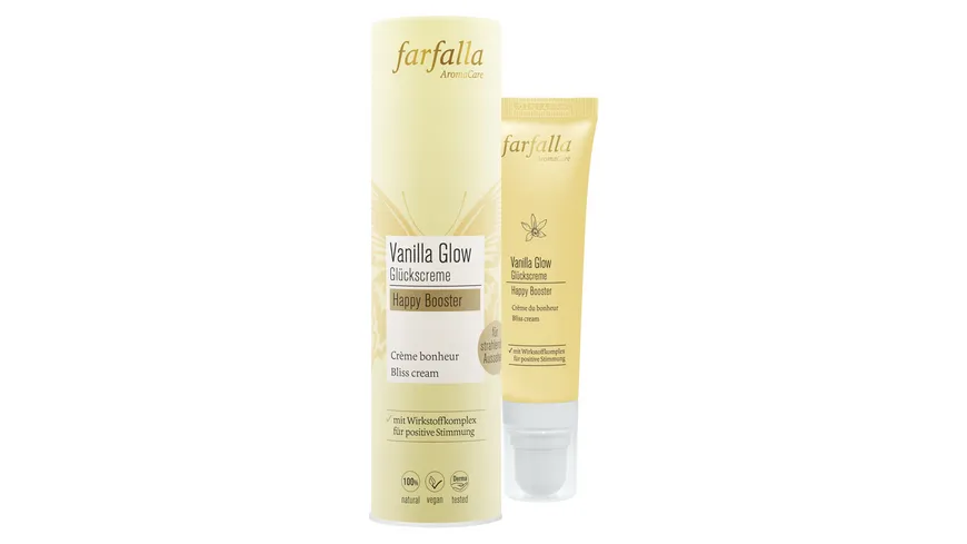 Farfalla Vanilla Glow Glückscreme Happy Booster 30 ml