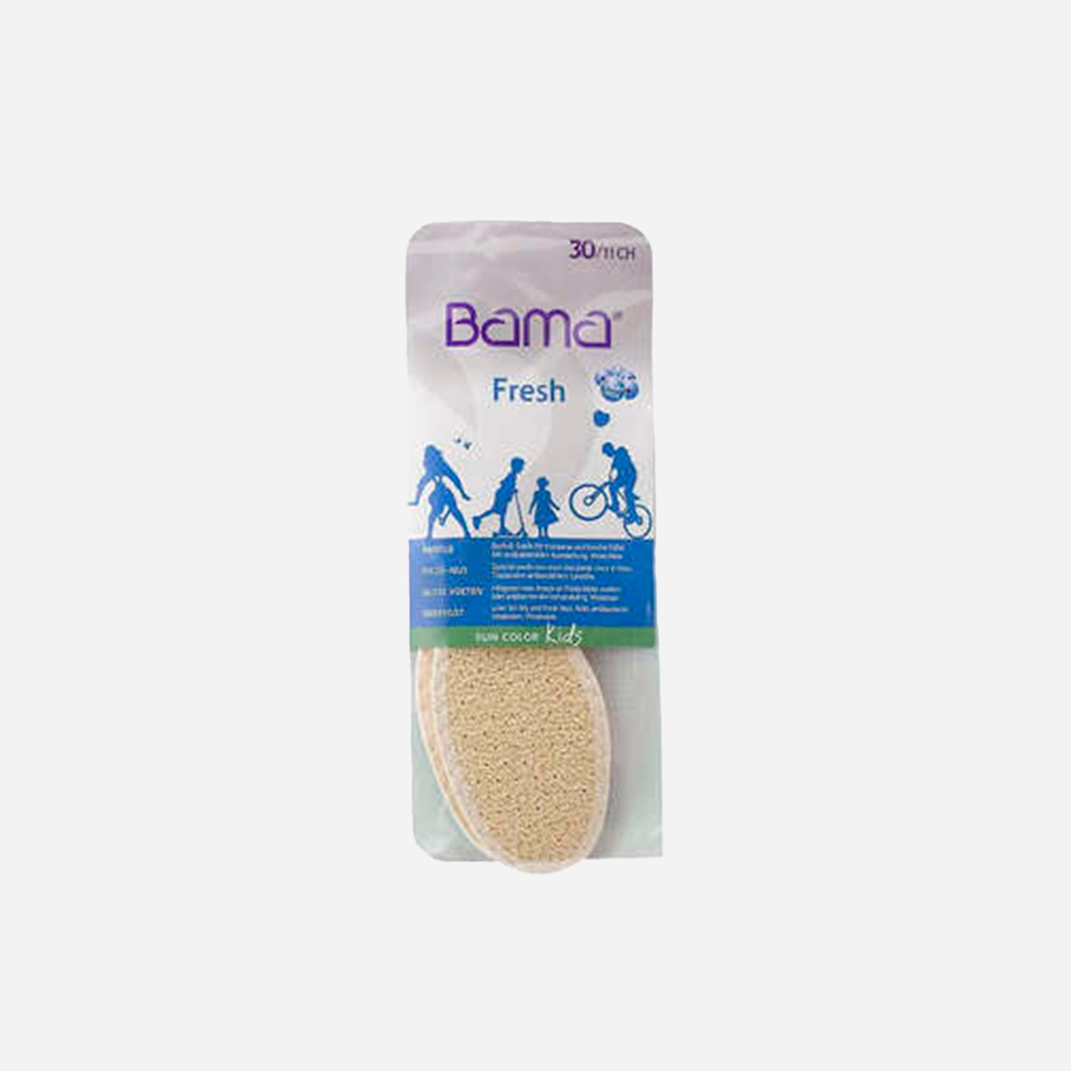 Semelles fraîcheur pour pieds nus