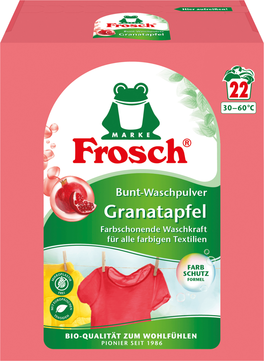 Colorwaschpulver Granatapfel, 22 Wl