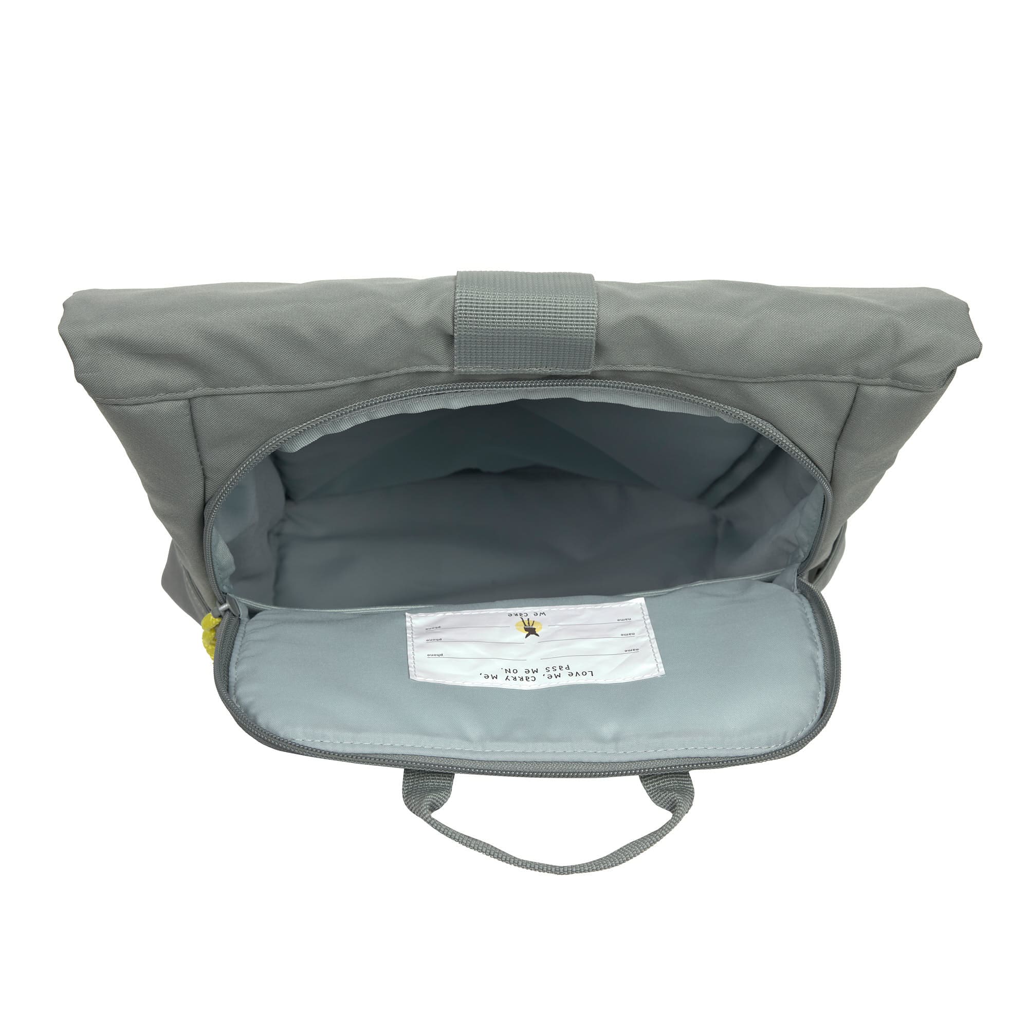 Kinderrucksack Rolltop, Grün