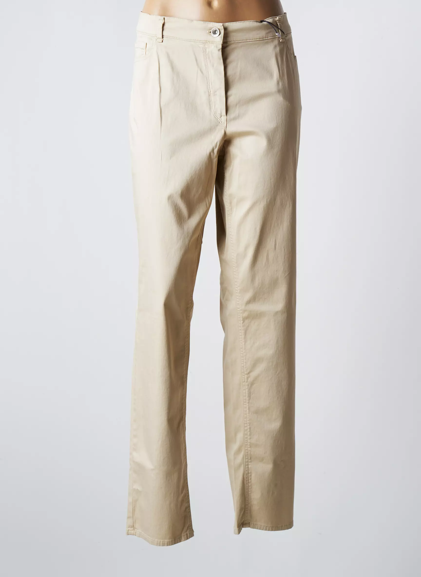 Atelier Gardeur Pantalons Slim Femme couleur beige
