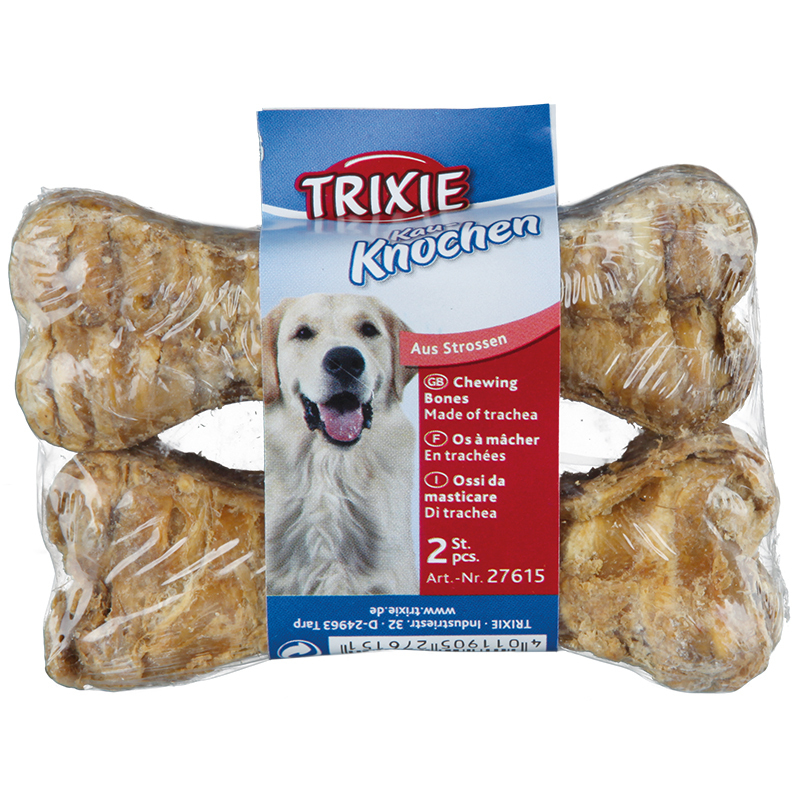 Trixie Snacks Trixie Kauknochen aus Strossen 4 Stück, 10 cm