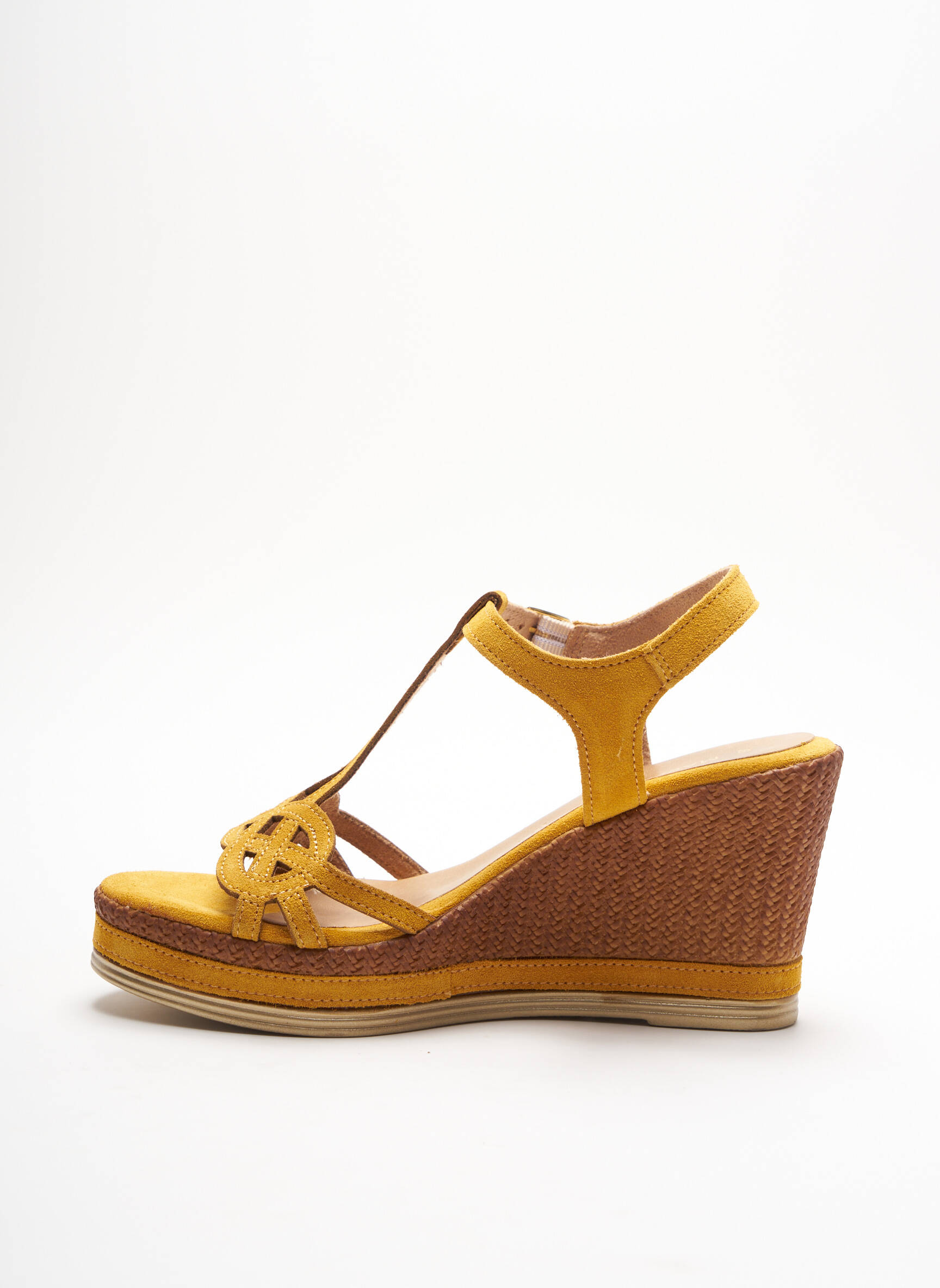 Marco Tozzi Sandales Nu Pieds Femme couleur jaune