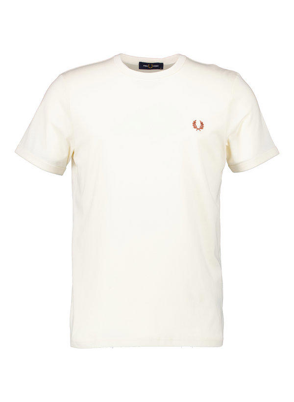 Fred Perry, T-Shirt, Baumwolle, ecru