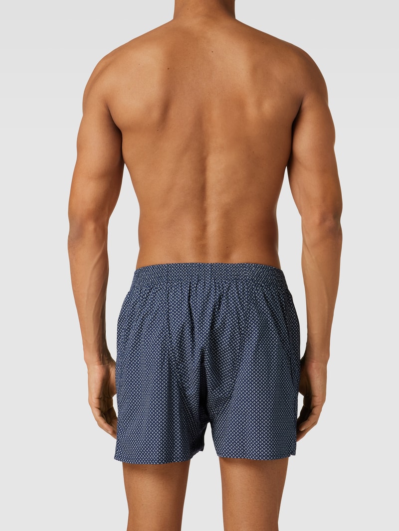 Boxershorts mit Label-Detail im 3er-Pack in marineblau