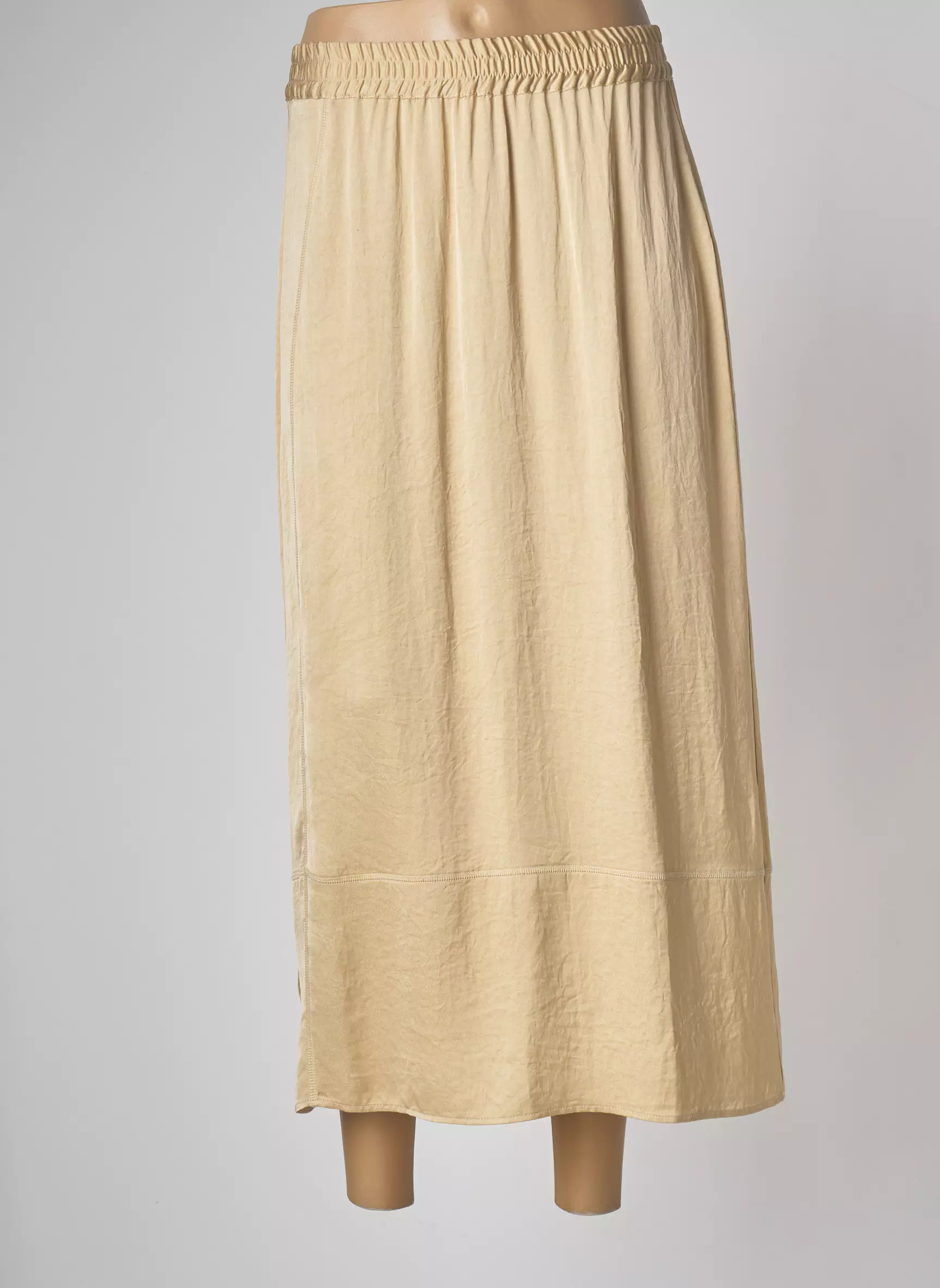 American Vintage Jupes Longues Femme couleur beige
