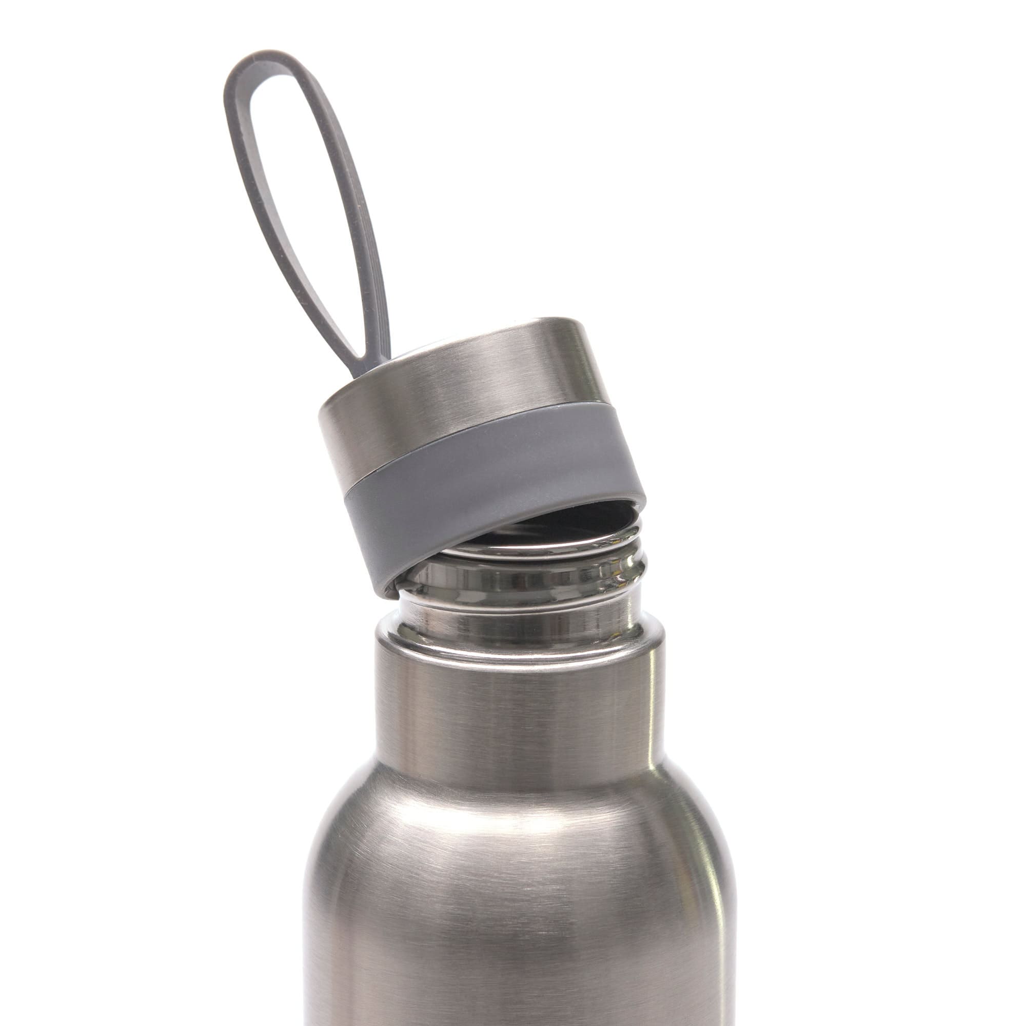 Edelstahl Trinkflasche - BOLD, Silber