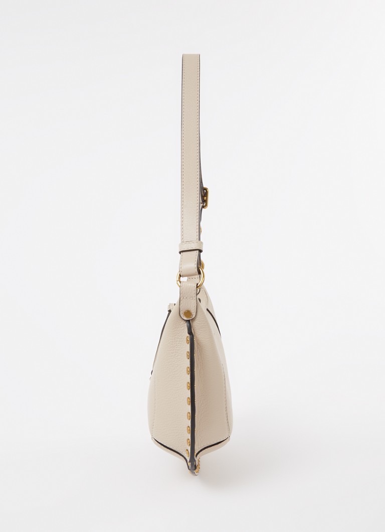 Borsa a tracolla Isabel Marant Oskan Moon in pelle borchiata