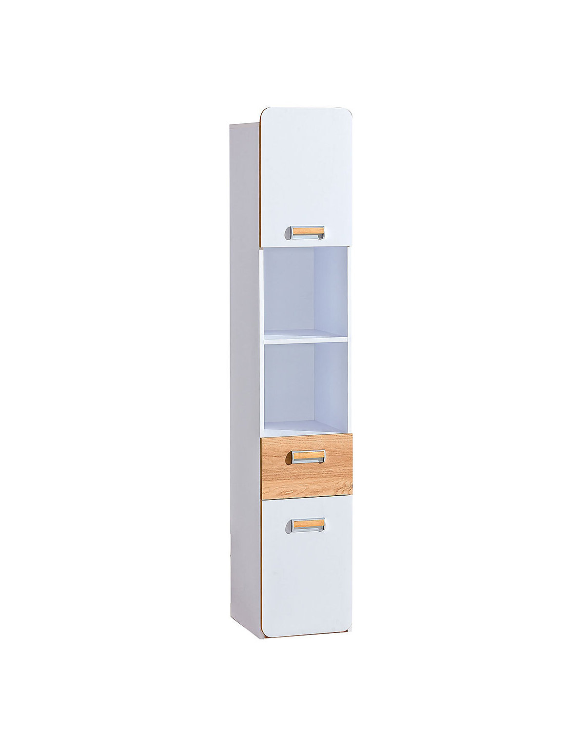 Stauraumschrank Kleiderschrank Loreto 35x40x188cm 2-türig Farbe wählbar