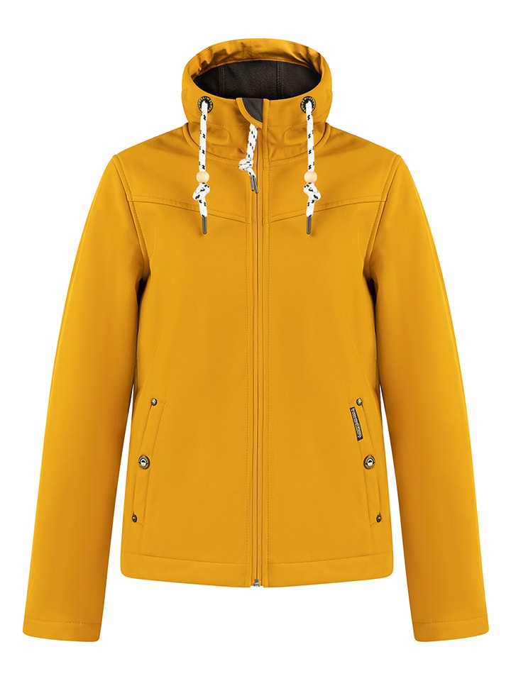 Schmuddelwedda Softshelljacke in Senf günstig kaufen