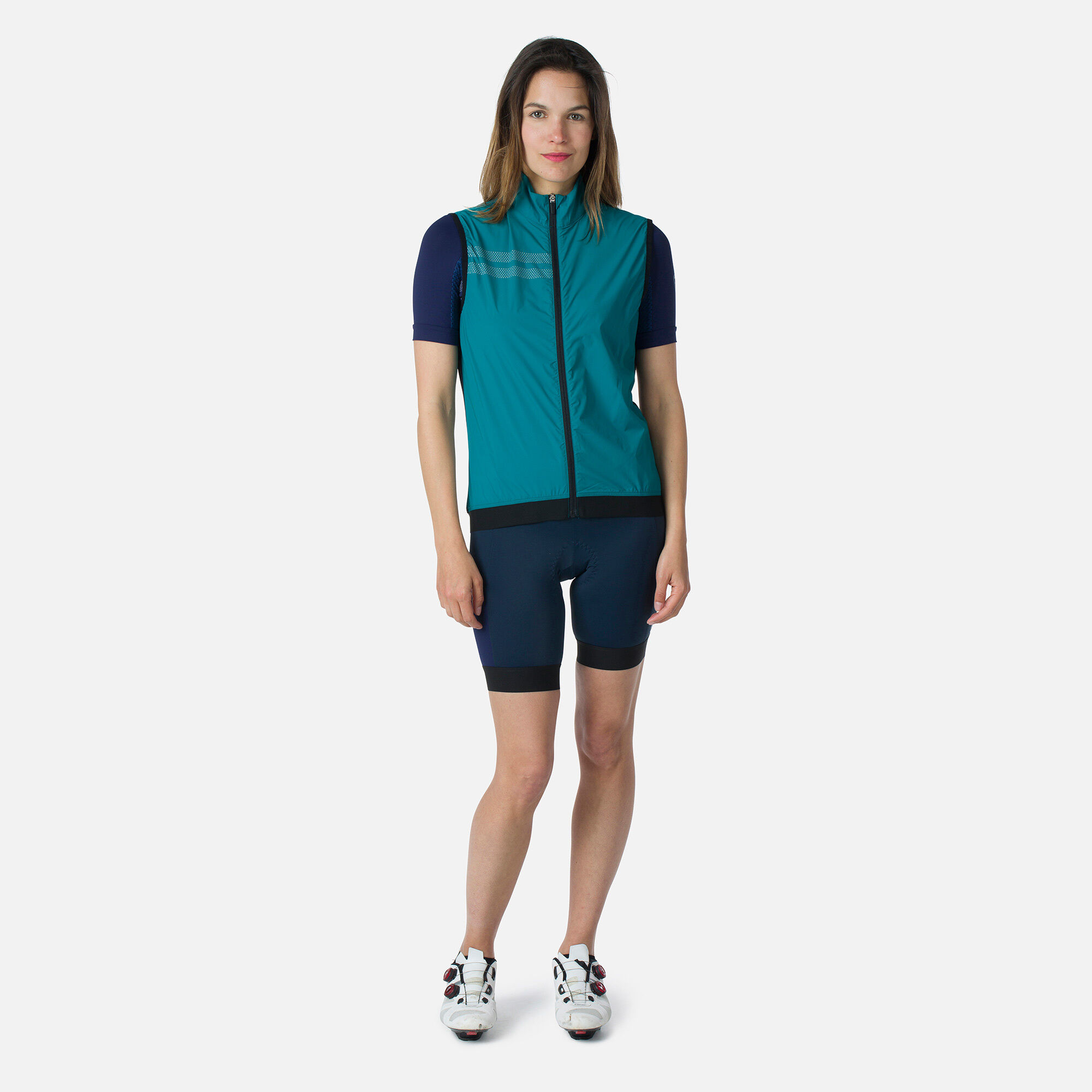 Veste de vélo de route sans manche pour femme