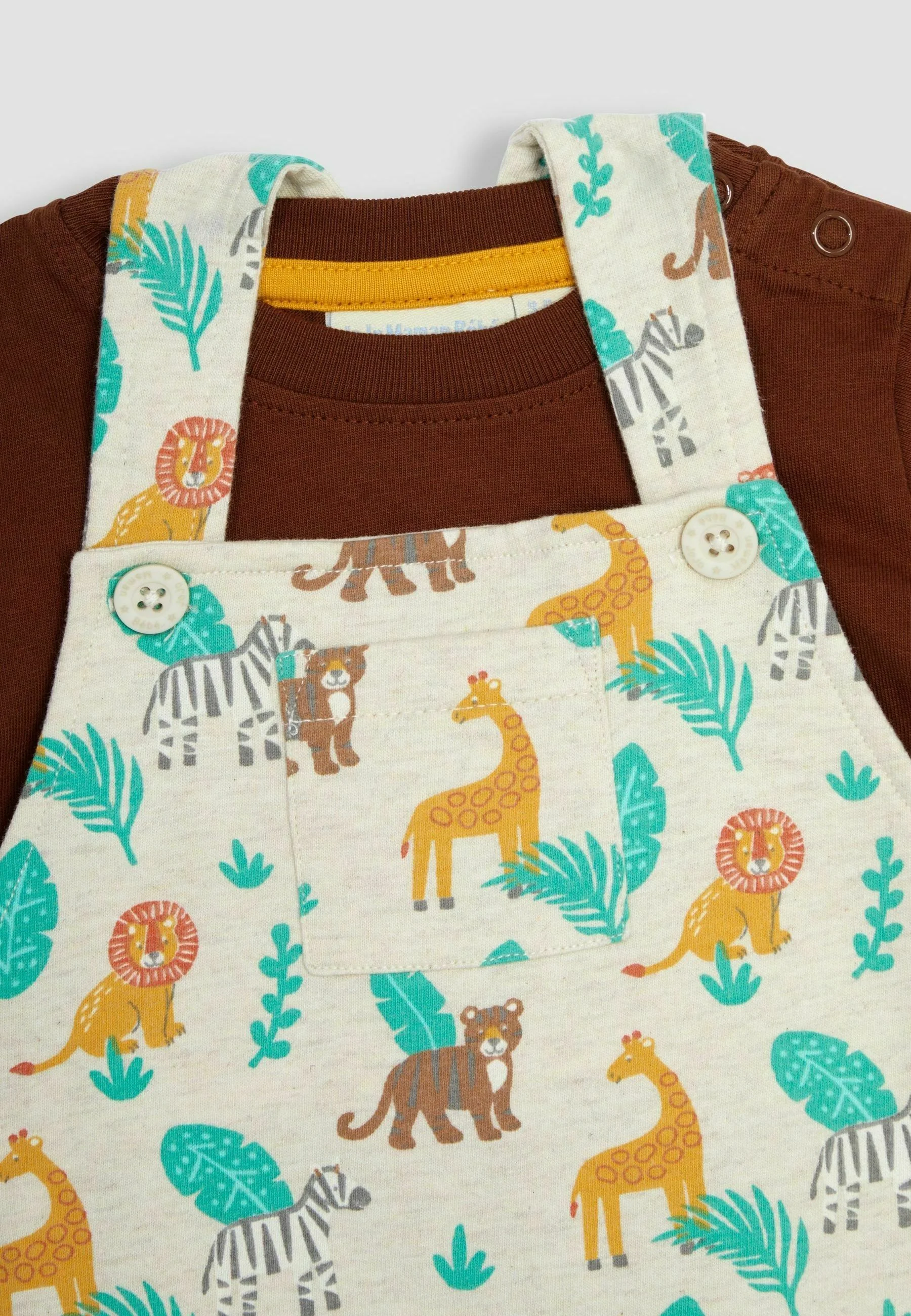 JoJo Maman Bébé CONJUNTO DE 2 PIEZAS - AJUSTE REGULAR - Peto