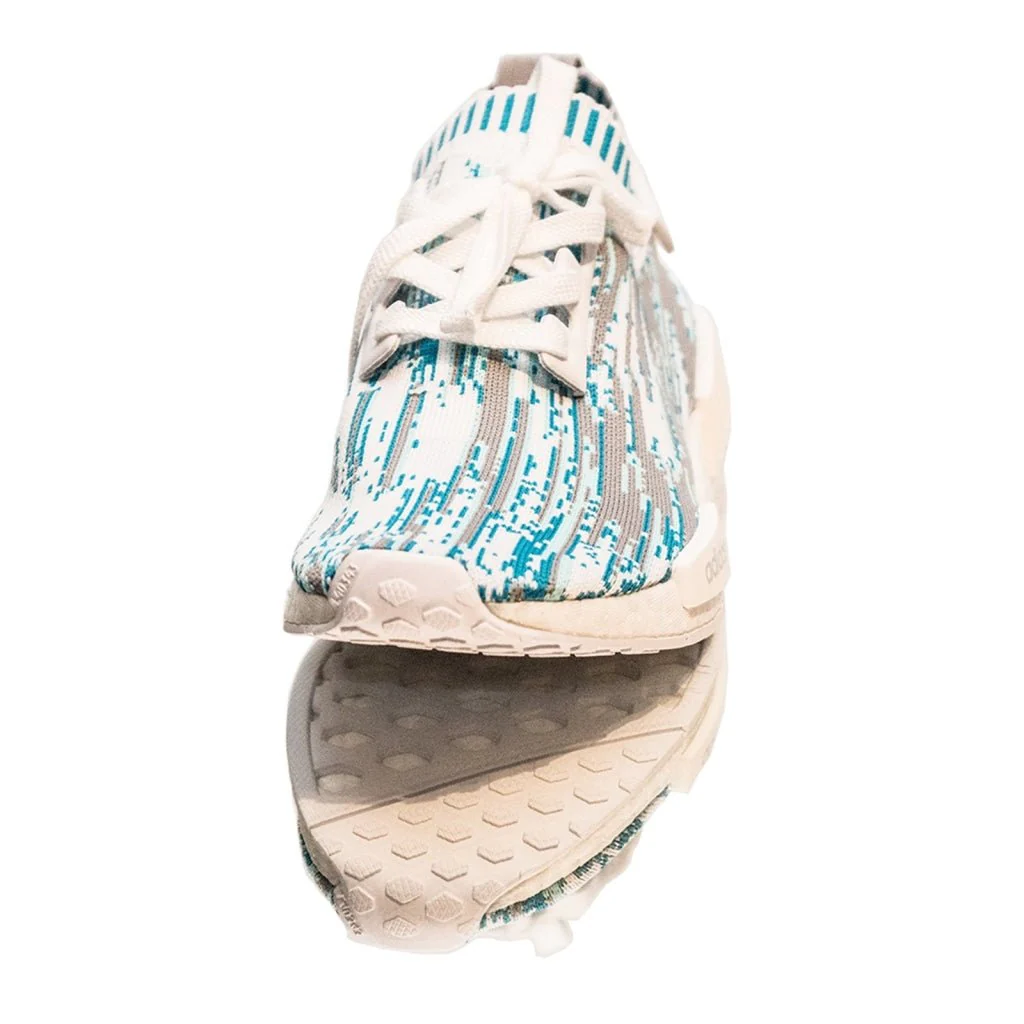 NMD R1 Sneakersnstuff Datamosh Clear Aqua