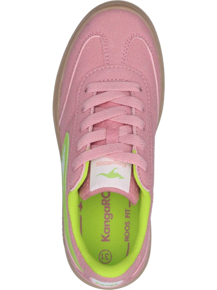 Kangaroos Schnürschuhe in rose/lime günstig kaufen
