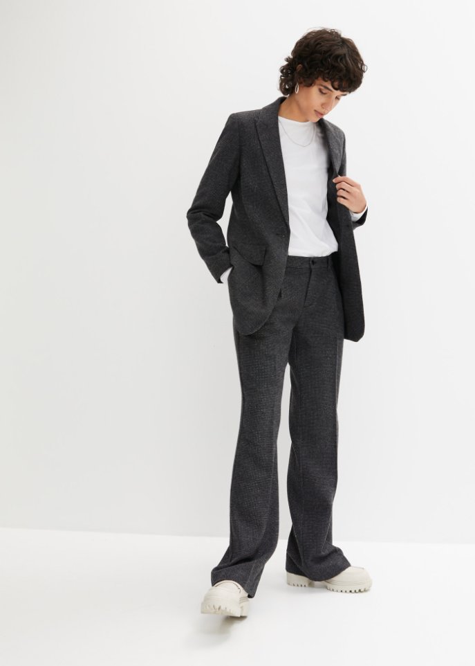 Blazer in Wolloptik