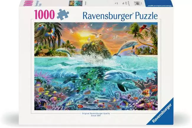 Puzzle 1000 Teile - Die Unterwasserinsel